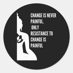 Spirituele Yoga Meditatie Mindfulness Zen Boeddha Ronde Sticker