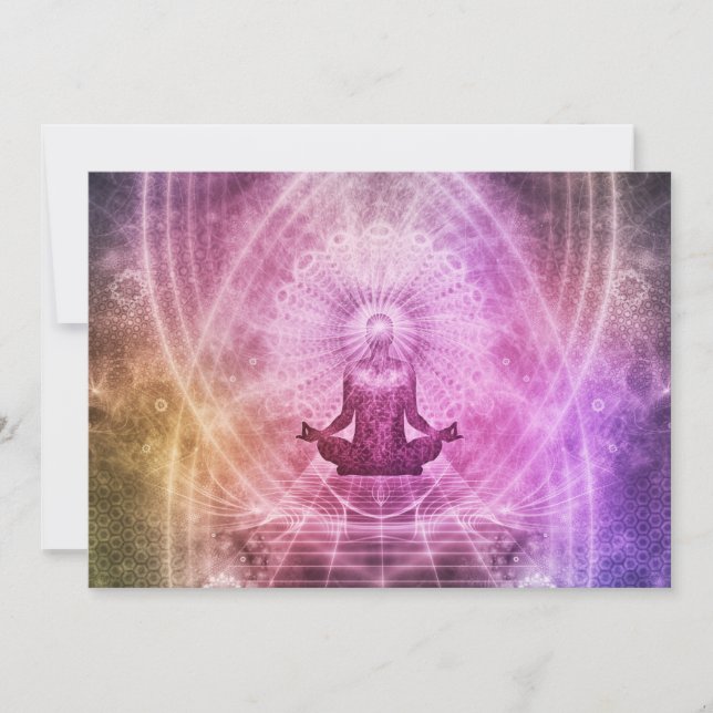 Spirituele Yoga Meditation Zen Colorful (Voorkant)