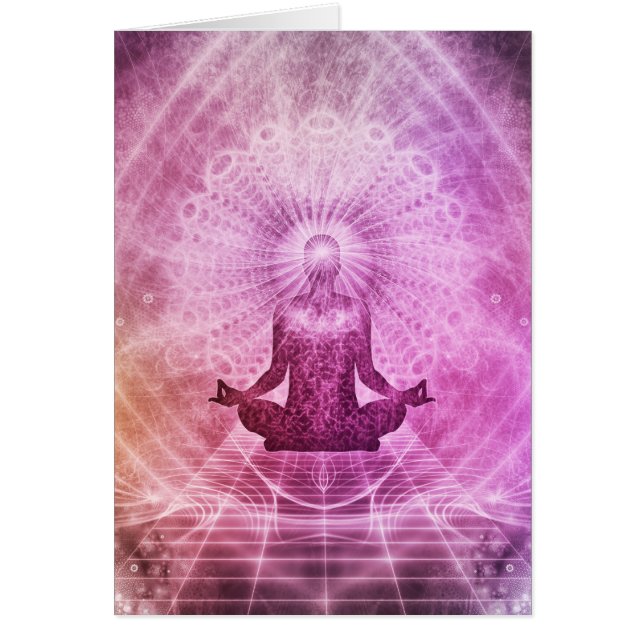 Spirituele Yoga Meditation Zen Colorful (Voorkant)