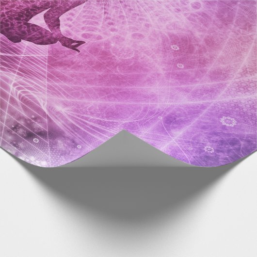 Spirituele Yoga Meditation Zen Colorful Cadeaupapier (Hoek)