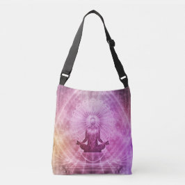 Spirituele Yoga Meditation Zen Colorful Crossbody Tas