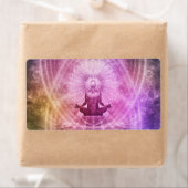 Spirituele Yoga Meditation Zen Colorful Etiket (Insitu)