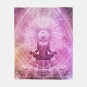 Spirituele Yoga Meditation Zen Colorful Fleece Deken (Voorkant)