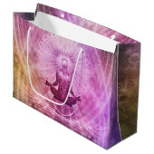 Spirituele Yoga Meditation Zen Colorful Groot Cadeauzakje (Voorkant Gekanteld)
