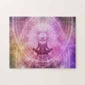 Spirituele Yoga Meditation Zen Colorful Legpuzzel (Horizontaal)