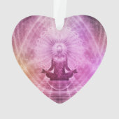 Spirituele Yoga Meditation Zen Colorful Ornament (achterkant)