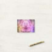 Spirituele Yoga Meditation Zen Colorful Post-it® Notes (Op bureau)