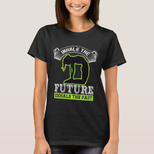 Spirituele yoga-outfit met motivatie prijsopgave t-shirt