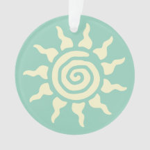 Spirituele Zon Symbool - Spiraal van Energie 9