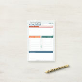 Spirituele zorg post-it® notes (Op bureau)