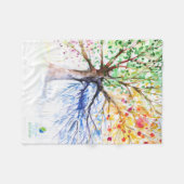 Spirituele zorginstelling Cozy Fleece deken (Voorkant (Horizontaal))