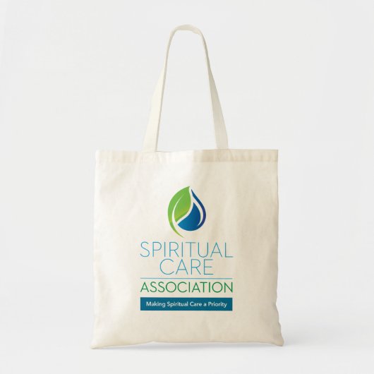 Spirituele zorgverlener Canvas tas (Voorkant)