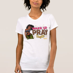 Spirituele zwarte vrouw met goddelijke genade t-shirt