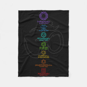 Spirituelle Yoga Shirts Voor Mannen En Vrouwen Wom Fleece Deken