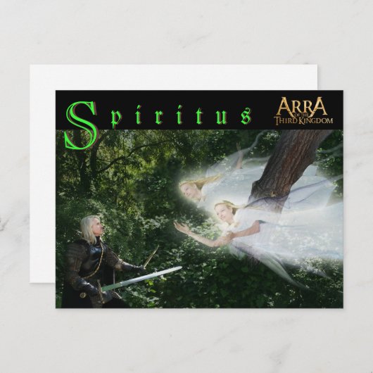 Spiritus Briefkaart (Voorkant / Achterkant)