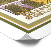 Spiritus Gloelicht Art Nouveau AD Poster 12 x 16 (Hoek)