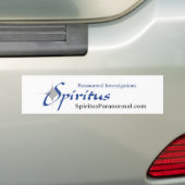 Spiritus Paranormale Bumpersticker (Op auto)