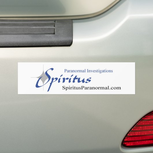 Spiritus Paranormale Bumpersticker (Op auto)
