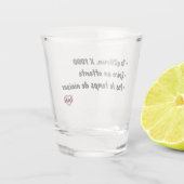 Spiro in behandeling shot glas (Achterkant)