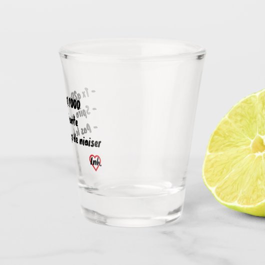 Spiro in behandeling shot glas (Rechts)