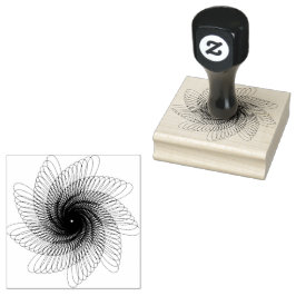 Spirograaf Decoratief Ornament Scrapbooking Rubberstempel