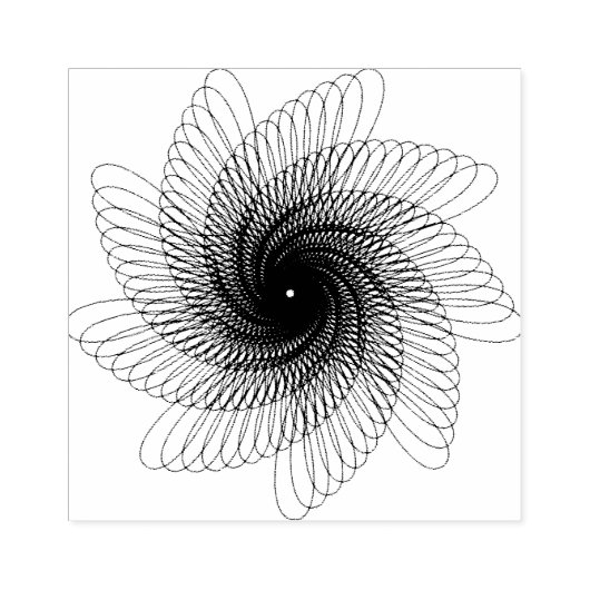 Spirograaf Decoratief Ornament Scrapbooking Rubberstempel (Afrduk)