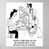 Spirometer Cartoon 7314 Poster (Voorkant)