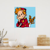 Spirou en Spip Poster (Keuken)
