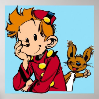 Spirou en Spip Poster