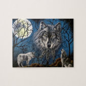 Spirt Wolf Legpuzzel (Horizontaal)