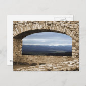 Spis Castle - het grootste kasteel van het Uitzich Briefkaart (Voorkant / Achterkant)