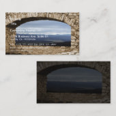 Spis Castle - het grootste kasteel van het Uitzich Visitekaartje (Voorkant / Achterkant)