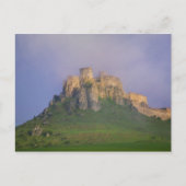 Spissky hrad in mist, Slowakije Briefkaart (Voorkant)