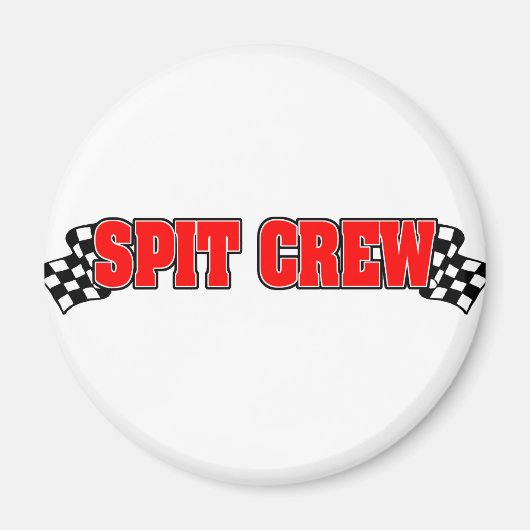 Spit Crew Magneet (Voorkant)