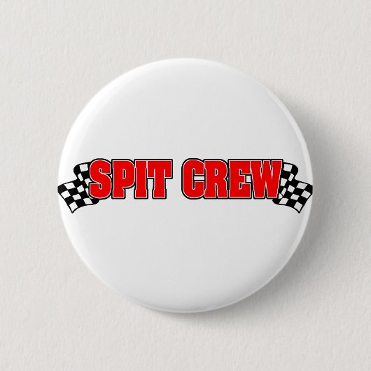 Spit Crew Ronde Button 5,7 Cm (Voorkant)