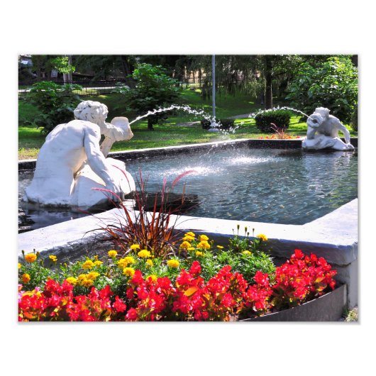 Spit en spat - CONGRESS PARK Foto Afdruk (Voorkant)