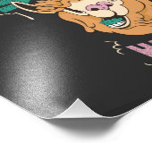 spit gebeurt raar foto afdruk (Hoek)