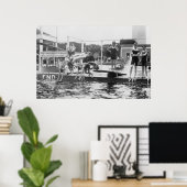 SPIT NIET IN Pool Boys die 1920 zwemmen Poster (Thuiskantoor)