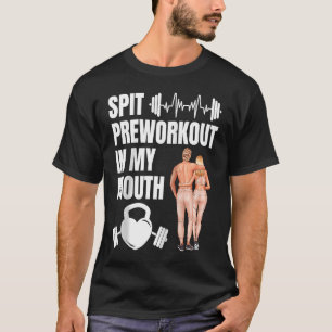 Spit Preworkout In Mijn Mond Raglan Baseball 1 T-shirt