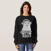 Spit Preworkout In My Mouth Funny Workout Gym Sayi Trui (Voorkant volledig)