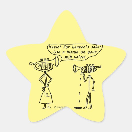 Spit-Sticker met sterren gebruiken Ster Sticker (Voorkant)