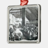 Spitalfields Soup Kitchen, 1867 Metalen Ornament (Links)