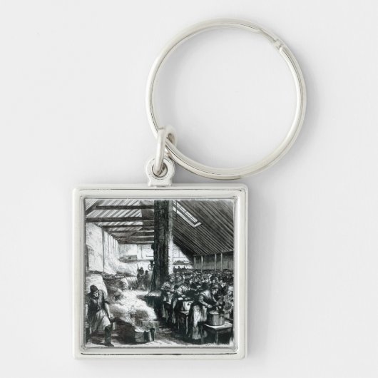 Spitalfields Soup Kitchen, 1867 Sleutelhanger (Voorkant)