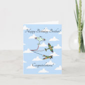 Spitbranden - broer - Birthday-kaart Kaart (Voorkant)