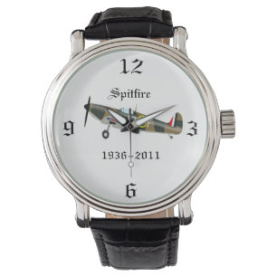 SPITFIRE 75TH JUBILEUM GENTS VINTAGESTYLE WATCH HORLOGE