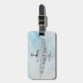 SPITFIRE. 'Ace of Spades'. 2014. Bagagelabel (Voorkant verticaal)