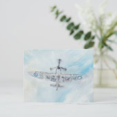 SPITFIRE, 'Ace of Spades'. 2014. Briefkaart (Staand voorkant)