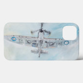 SPITFIRE, 'Ace of Spades'. 2014. Case-Mate iPhone Case (Achterkant (horizontaal))