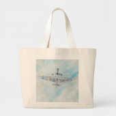 SPITFIRE. 'Ace of Spades'. 2014. Grote Tote Bag (Voorkant)