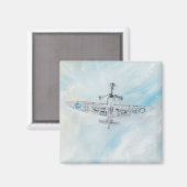 SPITFIRE, 'Ace of Spades'. 2014. Magneet (Voorkant / Achterkant)